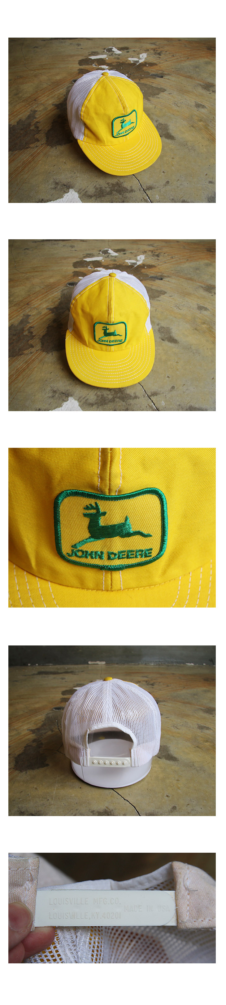 John Deere '70s Trucker Hat Louisville MFG Co